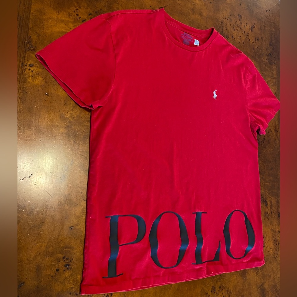Polo Ralph Lauren Classic Fit T Shirt in Color Red